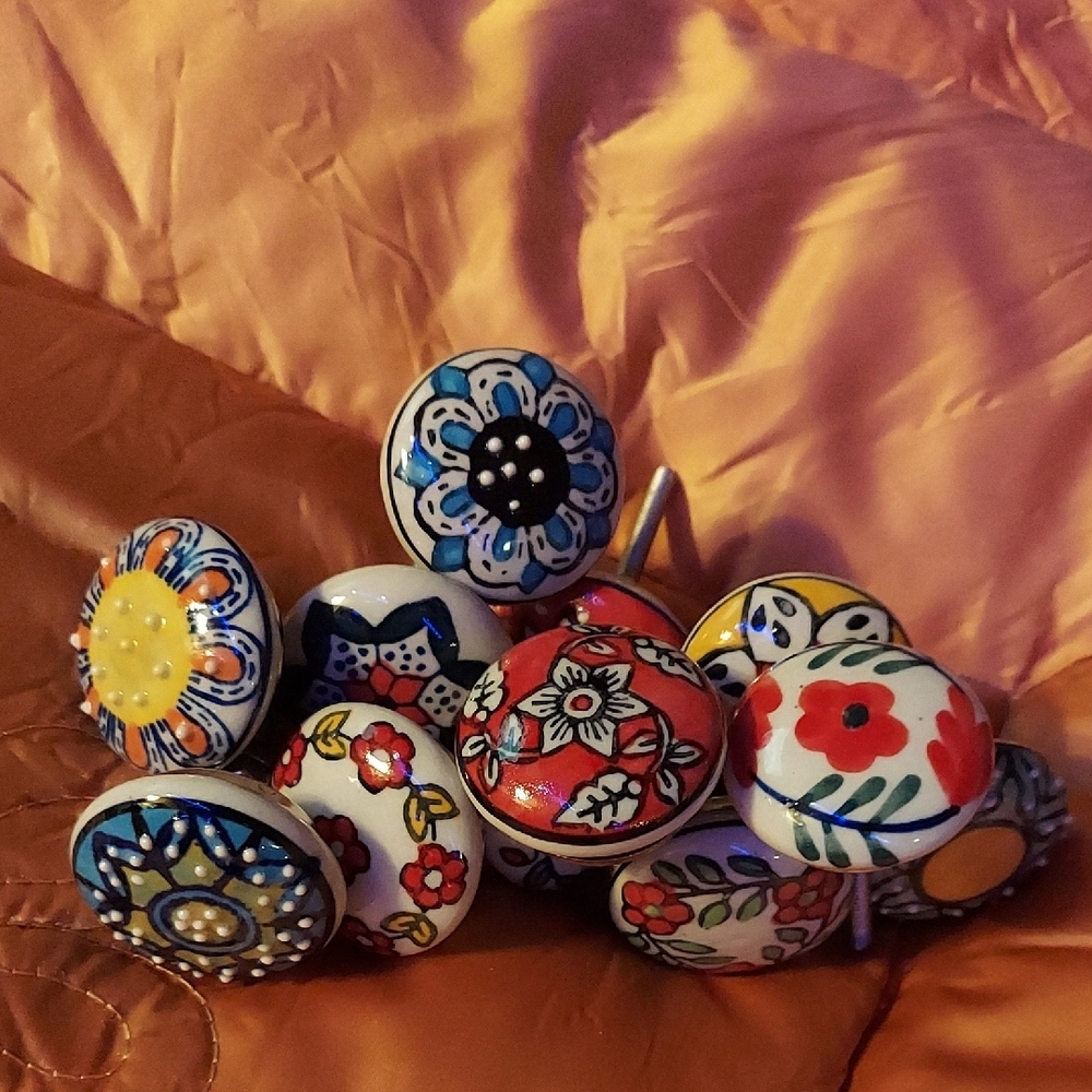 Ceramic Knobs Set - Multicolor - Picture 6 of 6